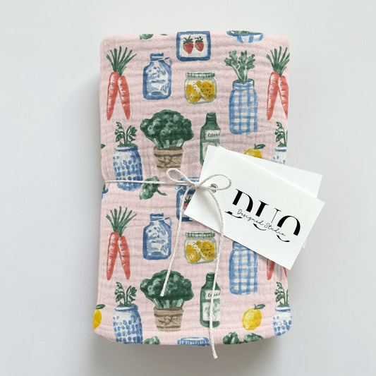 Spring Veg Digital Seamless Pattern