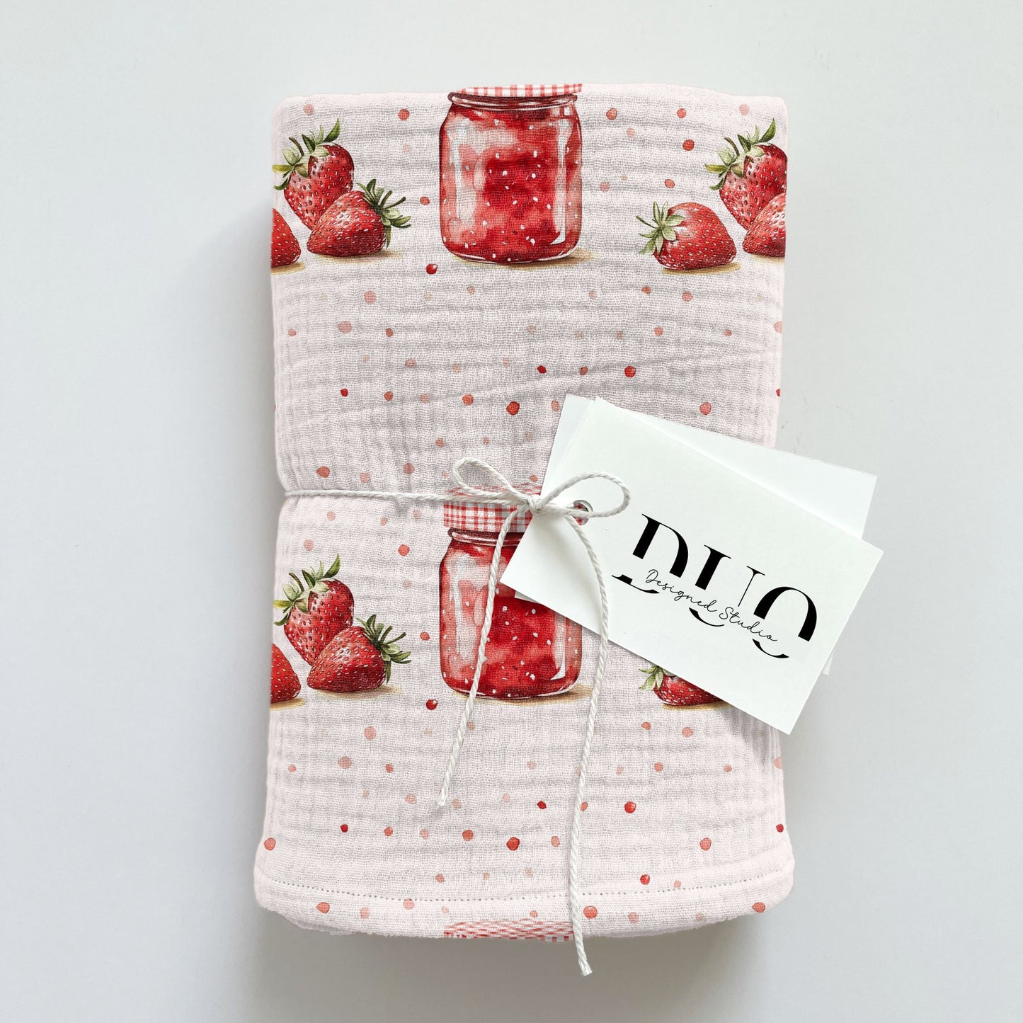 Strawberry Jam Digital Seamless Pattern