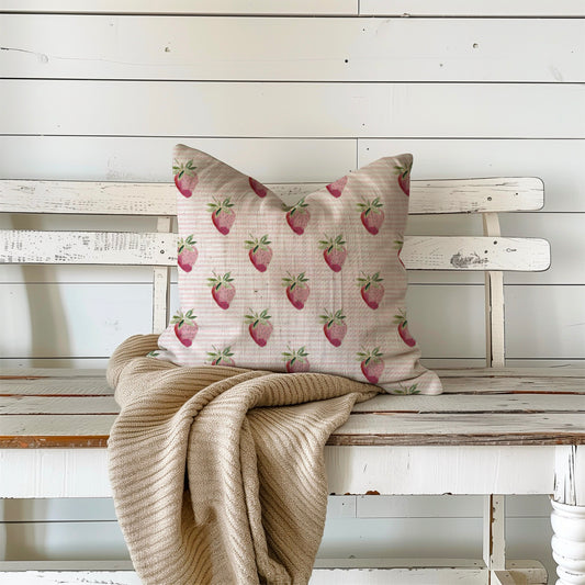 Strawberry Tea Just Strawberries Stripes