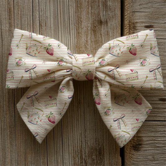 Strawberry Tea Stripes