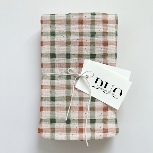Subtle Plaid Digital Seamless Pattern