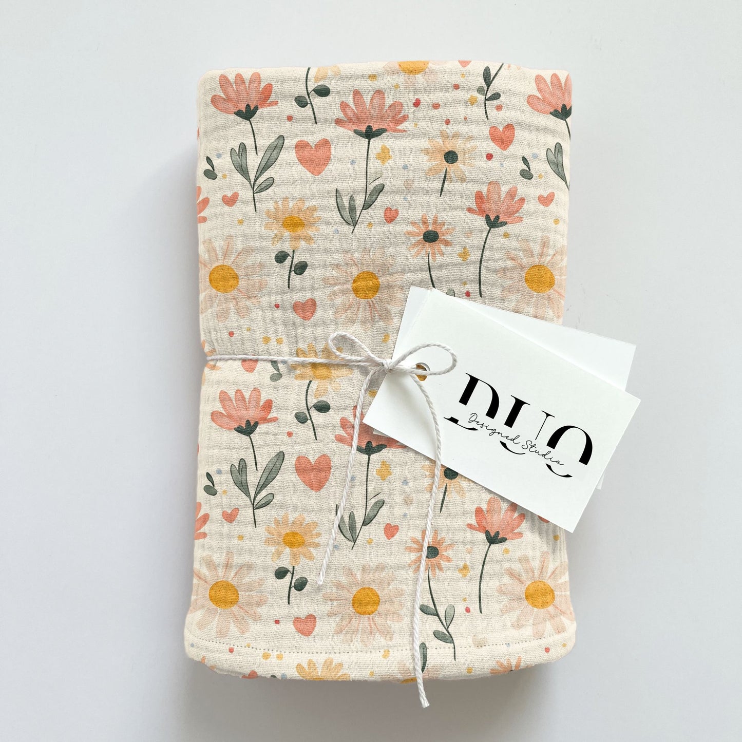 Sunny Blooms Digital Seamless Pattern