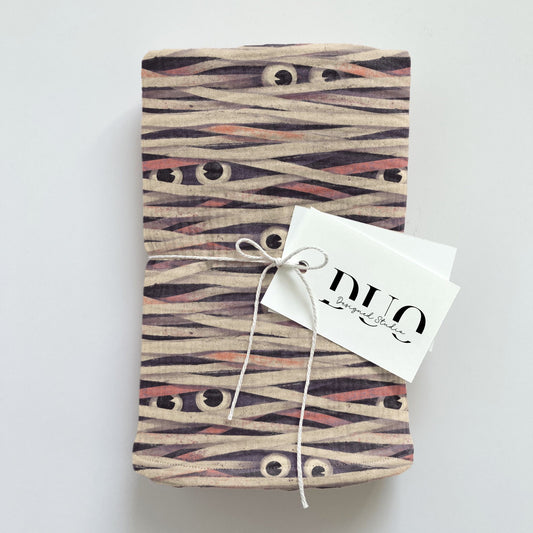 Tangled Mummy Digital Seamless Pattern