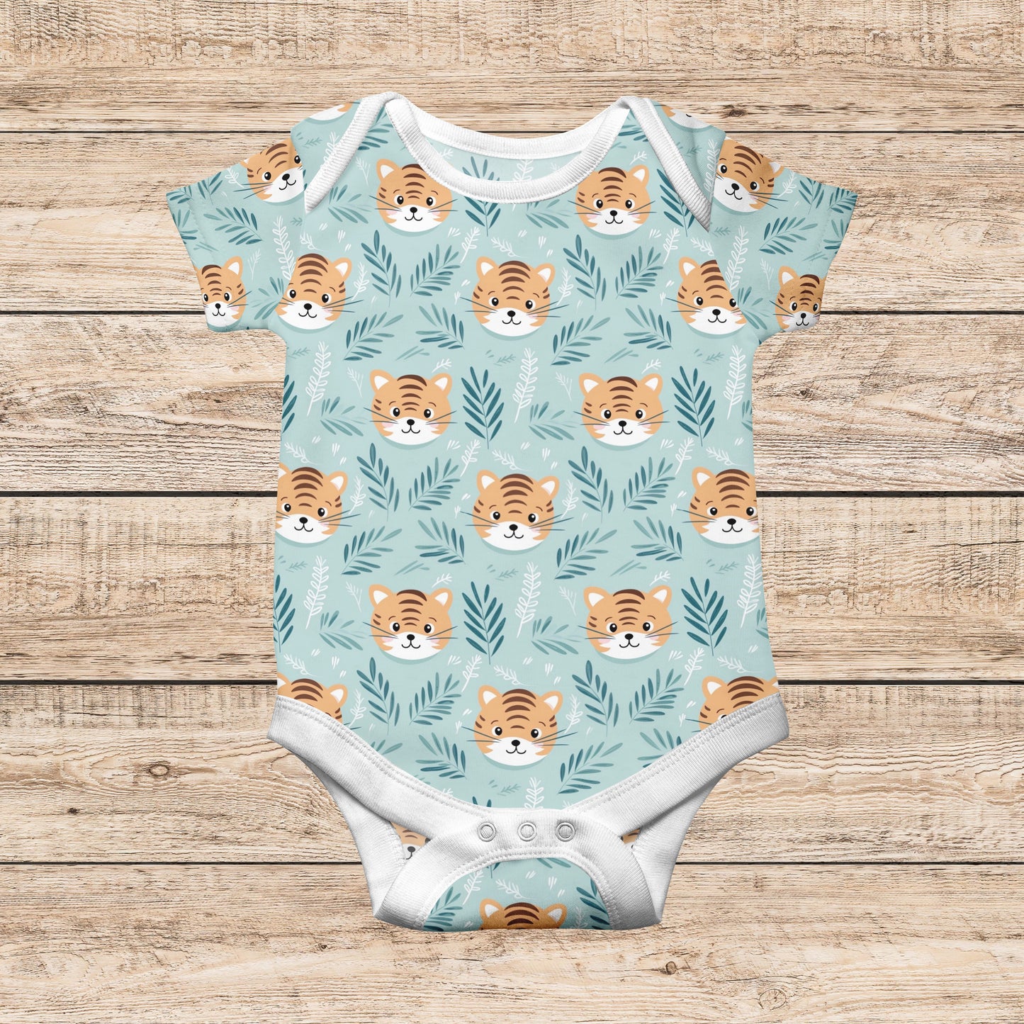 Tiger Digital Seamless Pattern