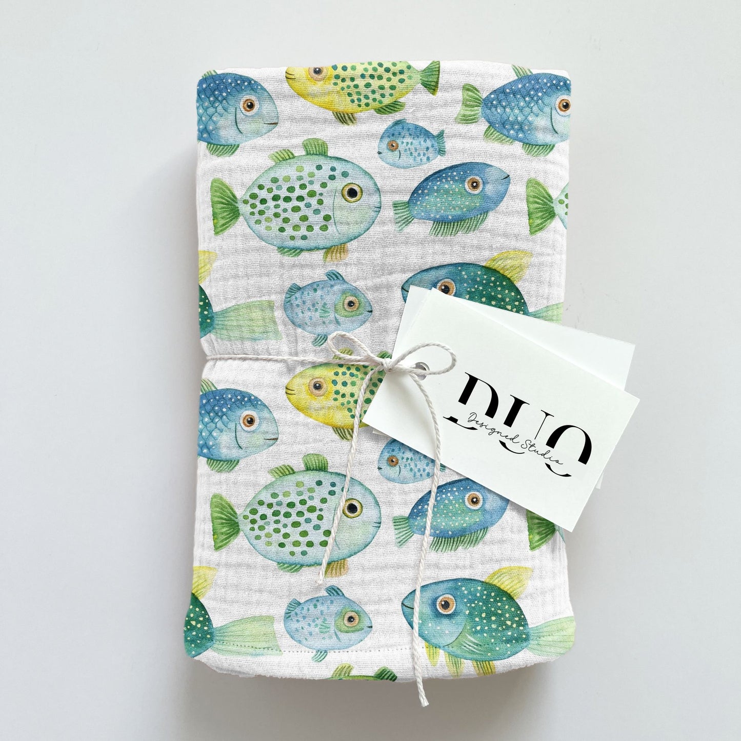 Tropical Seas Digital Seamless Pattern
