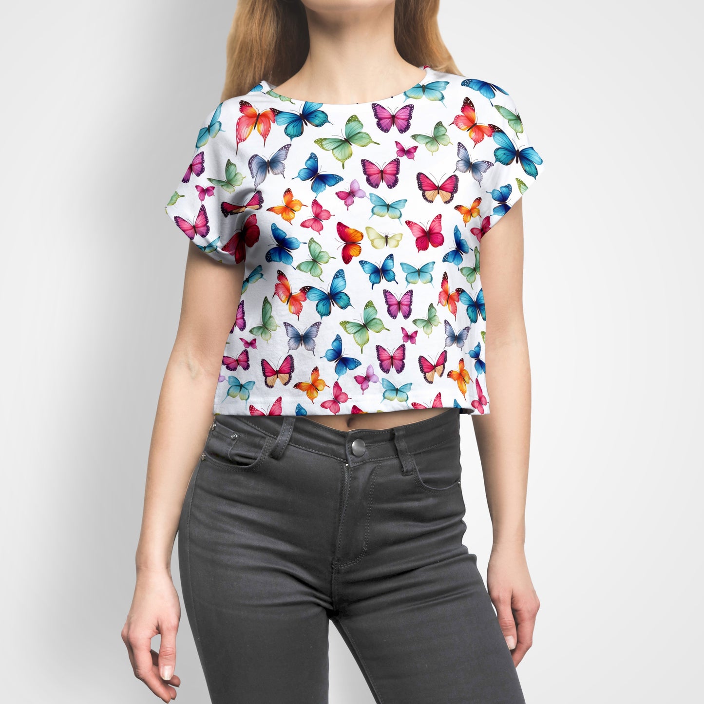 Watercolour Butterflies Digital Seamless Pattern