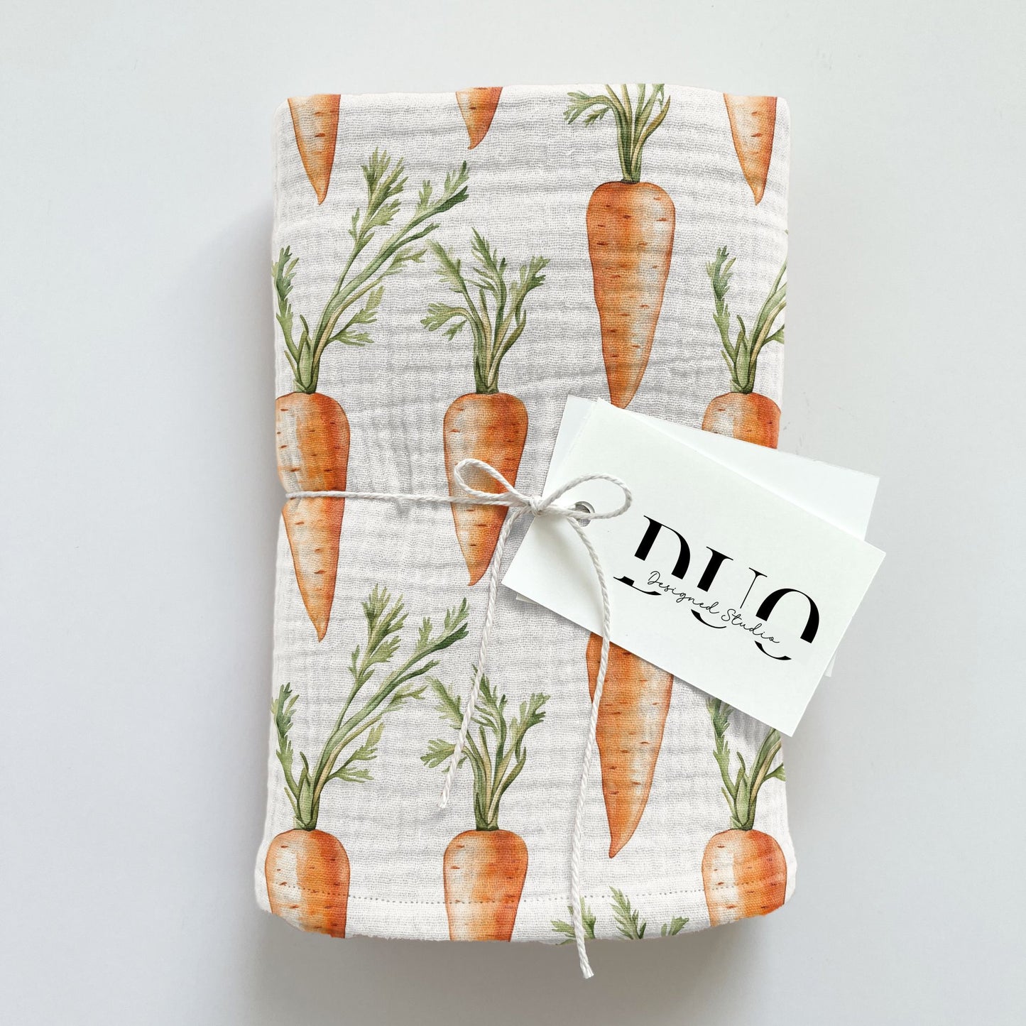 Watercolour Carrots Digital Seamless Pattern