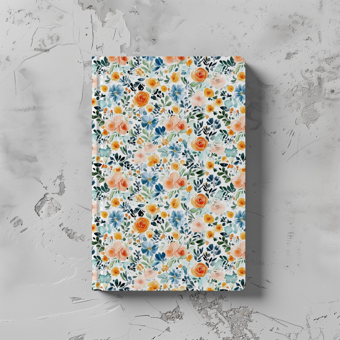 Watercolour Pastel Floral Digital Seamless Pattern