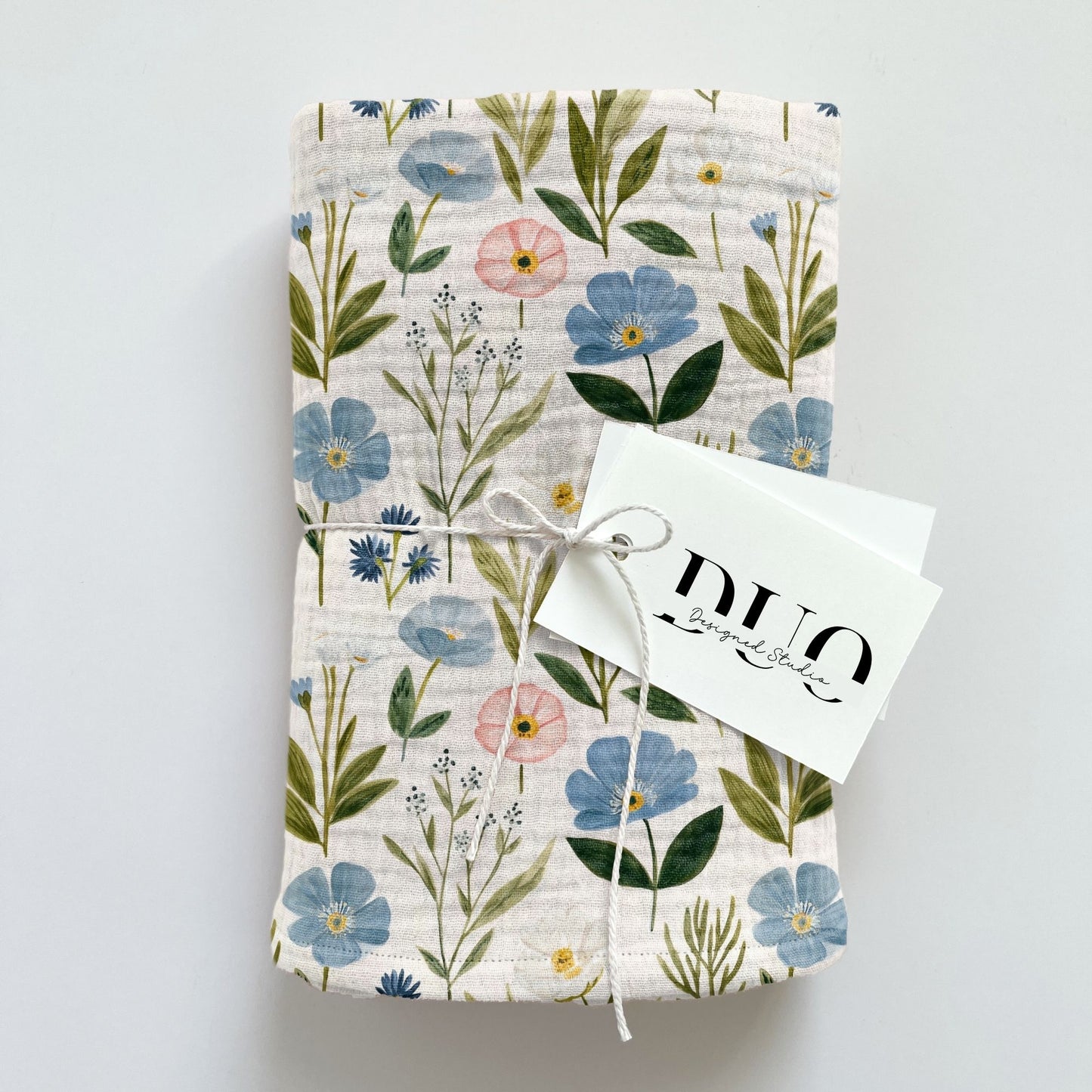 Watercolour Wildflowers Digital Seamless Pattern