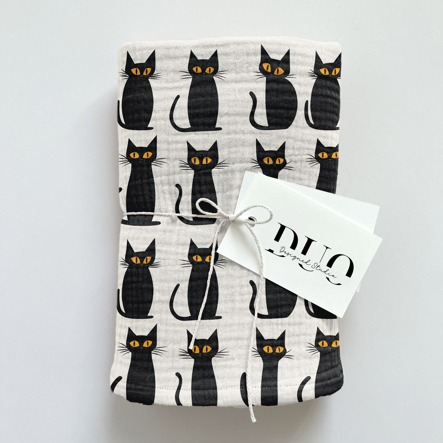 Witches Cat Digital Seamless Pattern