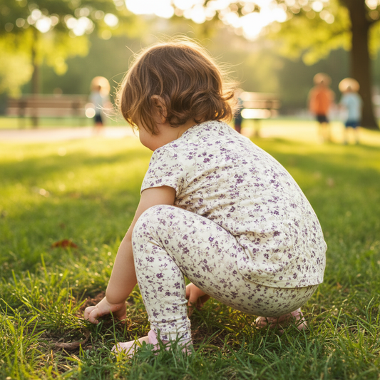 Purple Tiny Ditsy Floral Digital Seamless Pattern