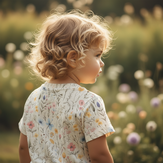 Meadow Blooms Digital Seamless Pattern