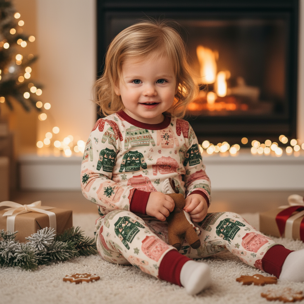 Christmas Sweaters Digital Seamless Pattern