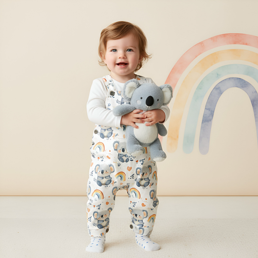 Koalas & Rainbows Digital Seamless Pattern