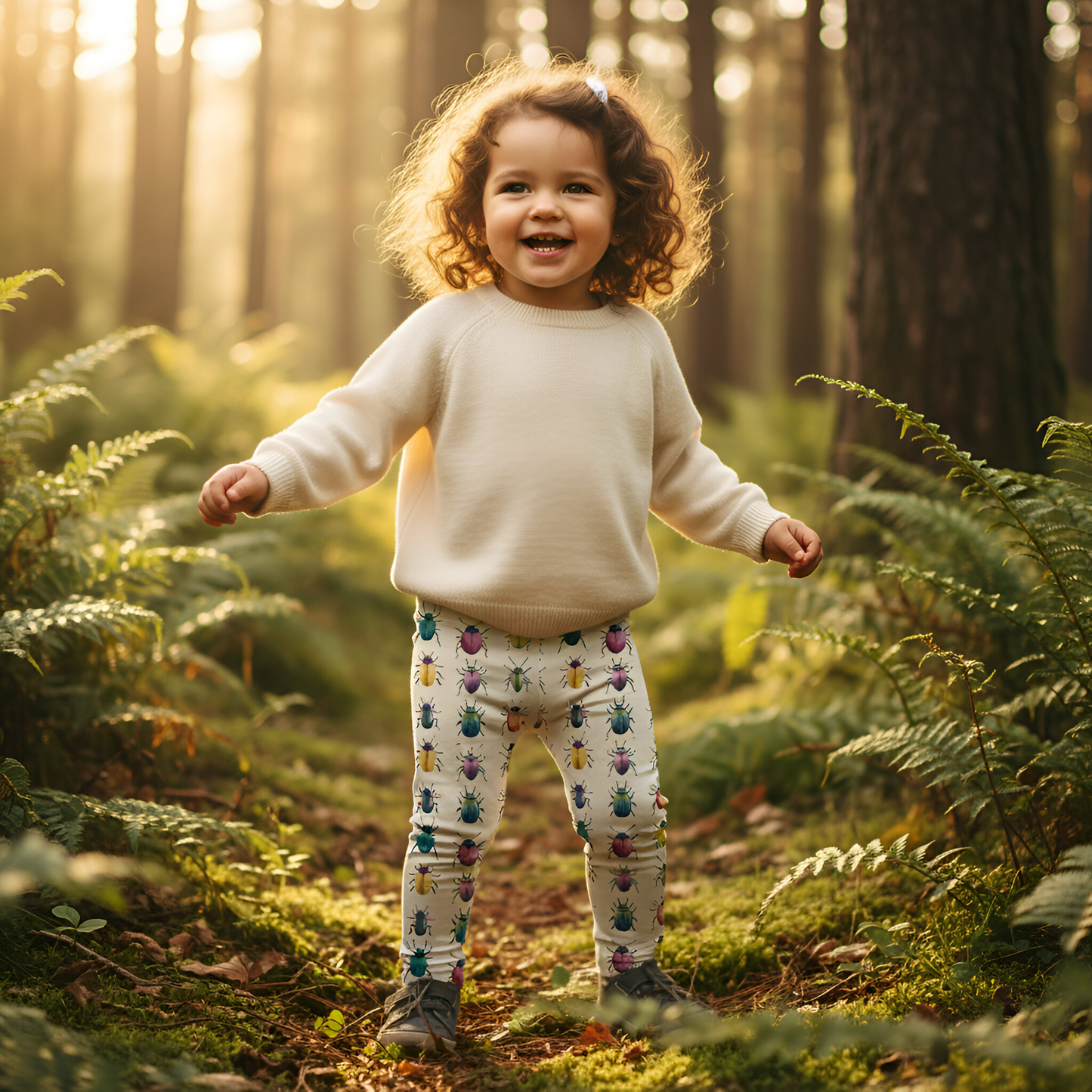 Bright Bugs Digital Seamless Pattern