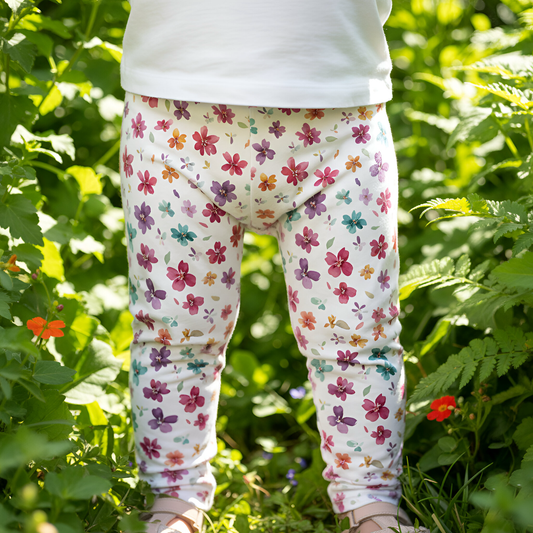 Bright Flowers Digital Seamless Pattern
