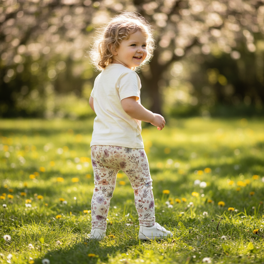 Cute Floral Spring Digital Seamless Pattern