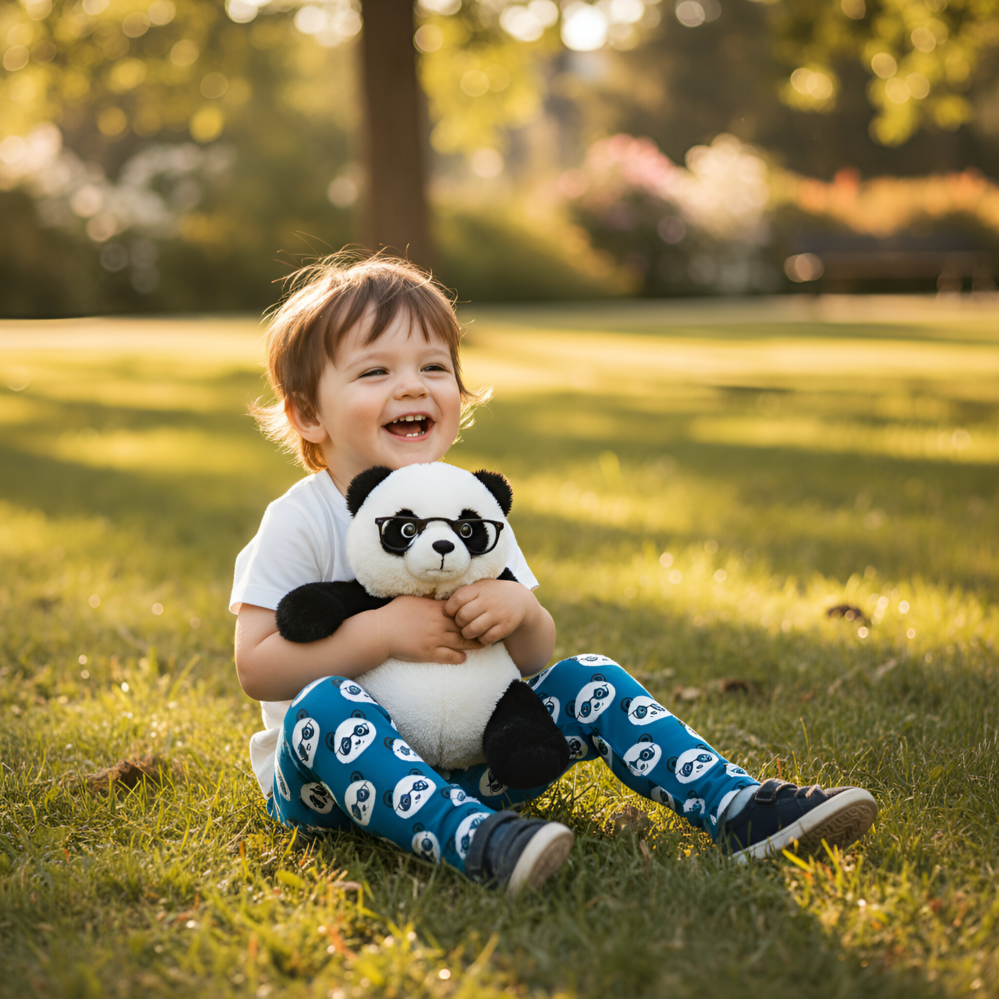 Kooky Pandas Digital Seamless Pattern