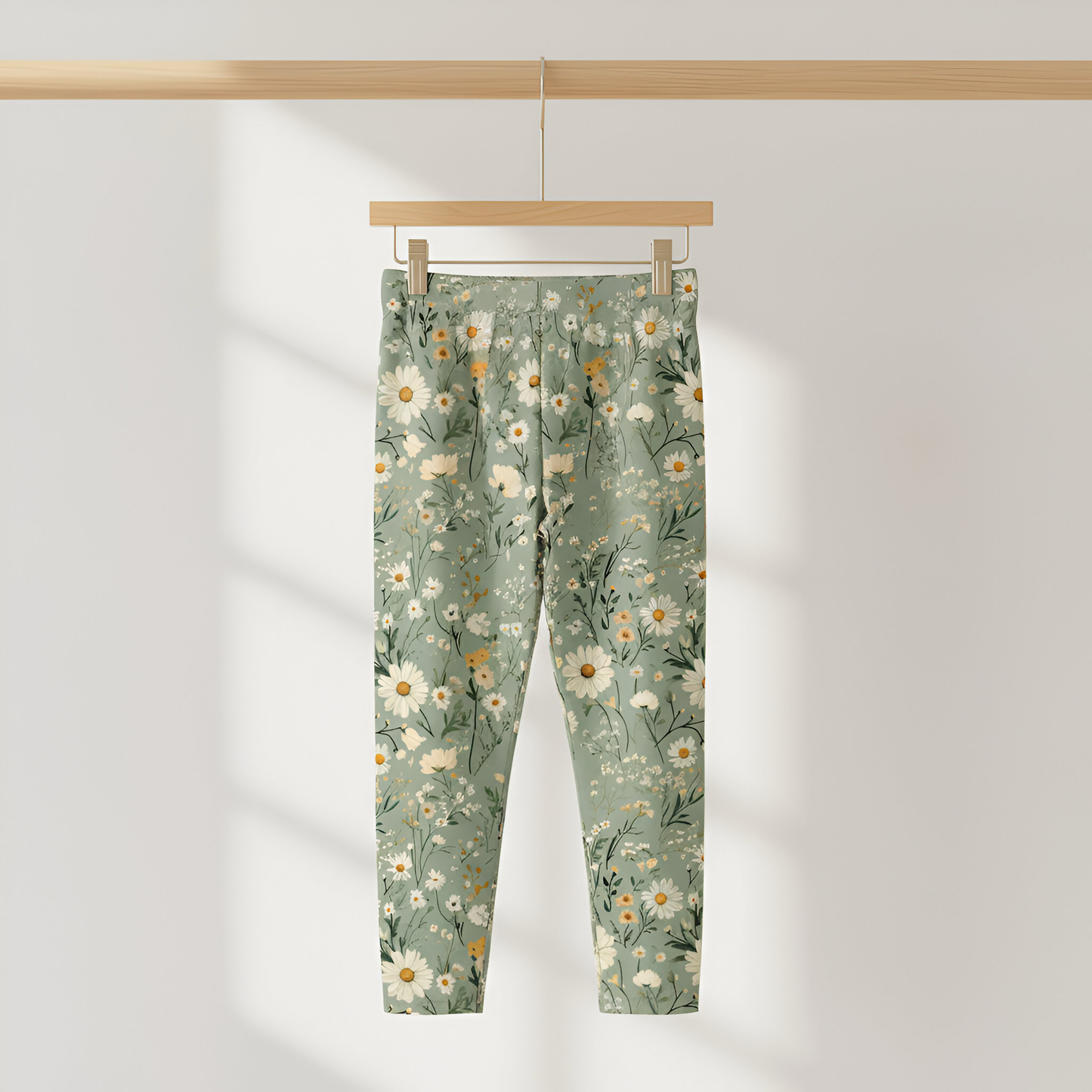 Daisy Garden Digital Seamless Pattern