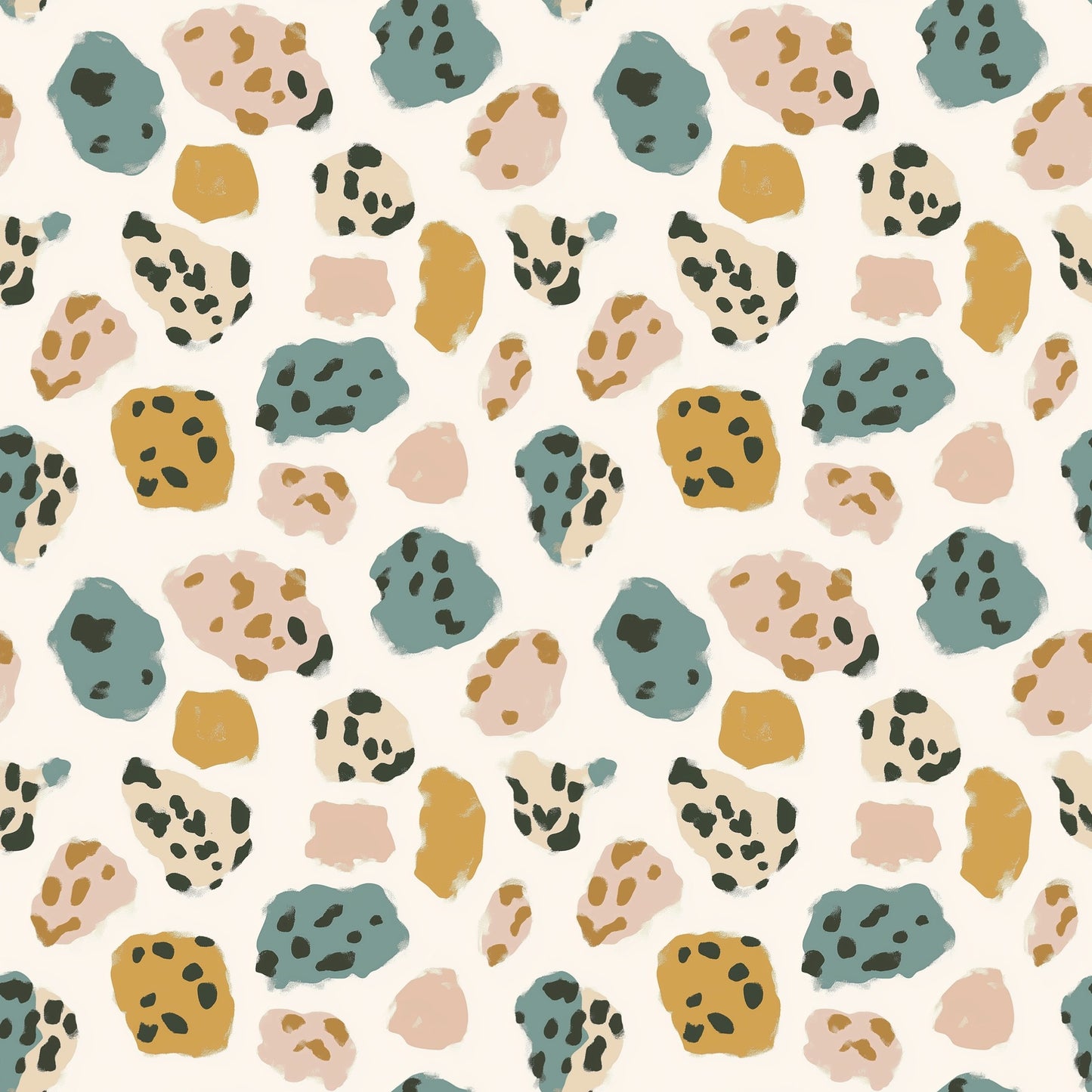 Abstract Leopard Digital Seamless Pattern