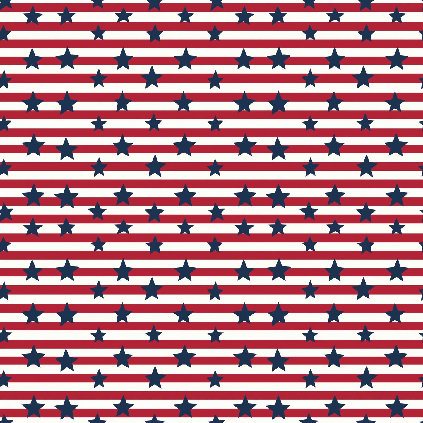 American Stars & Stripes Digital Seamless Pattern