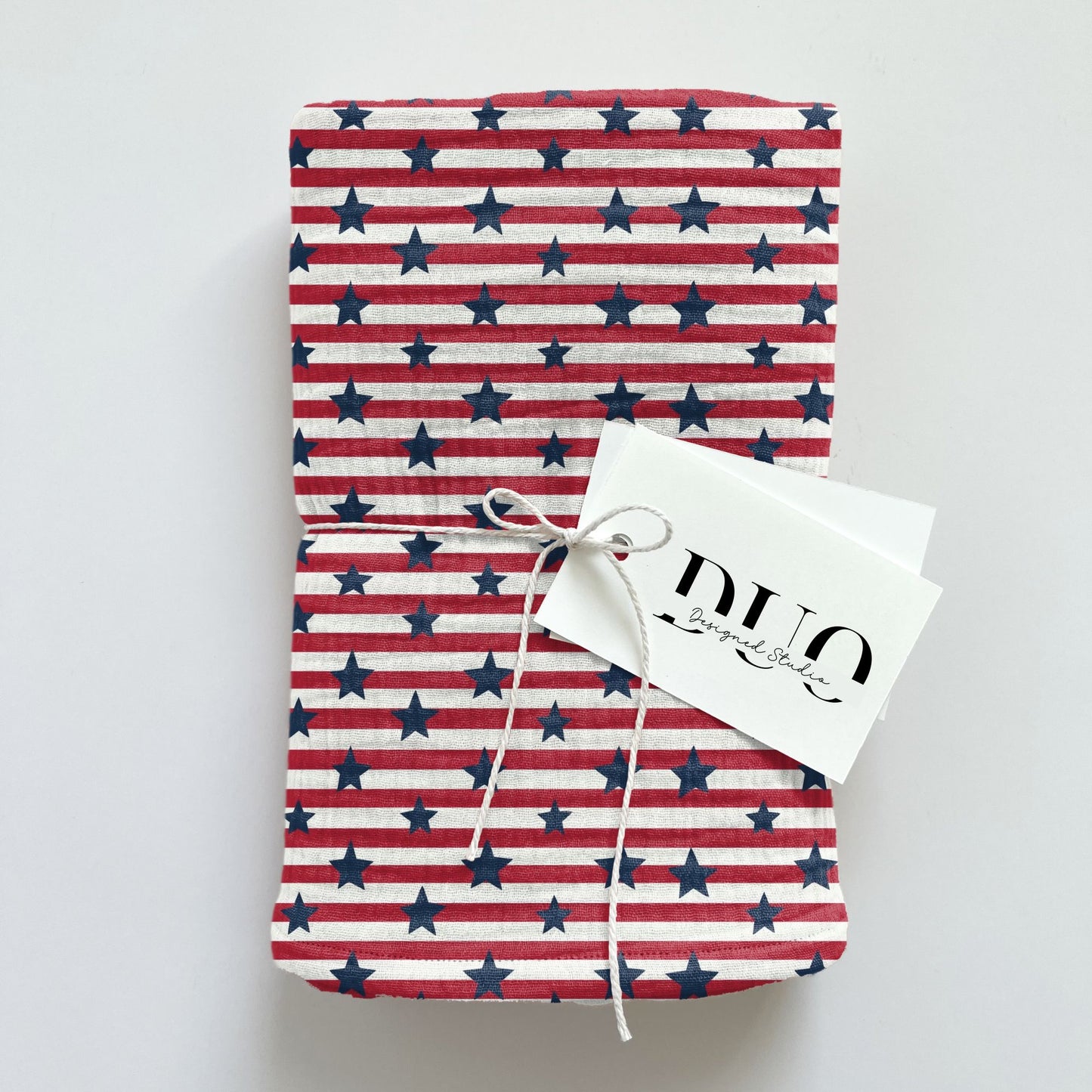 American Stars & Stripes Digital Seamless Pattern