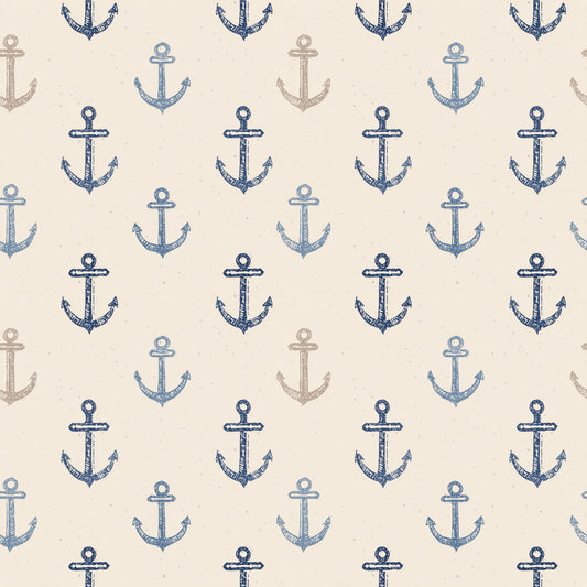 Anchors Away Digital Seamless Pattern