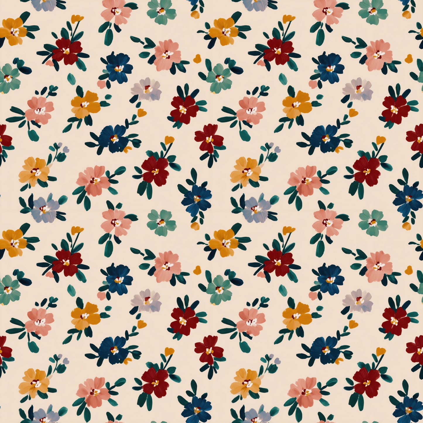 Ariana Floral Digital Seamless Pattern
