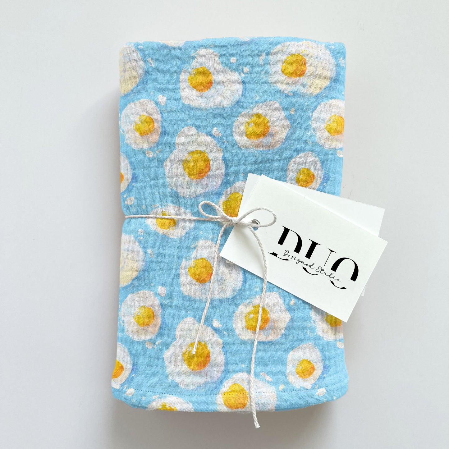 Artsy Fried Eggs Digital Seamless Pattern