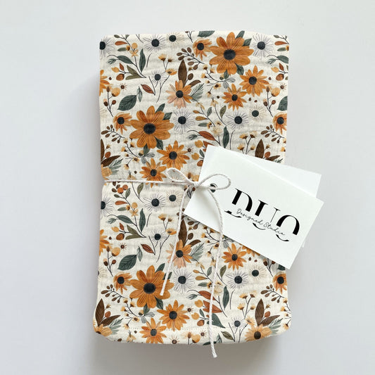 Autumn Floral Digital Seamless Pattern