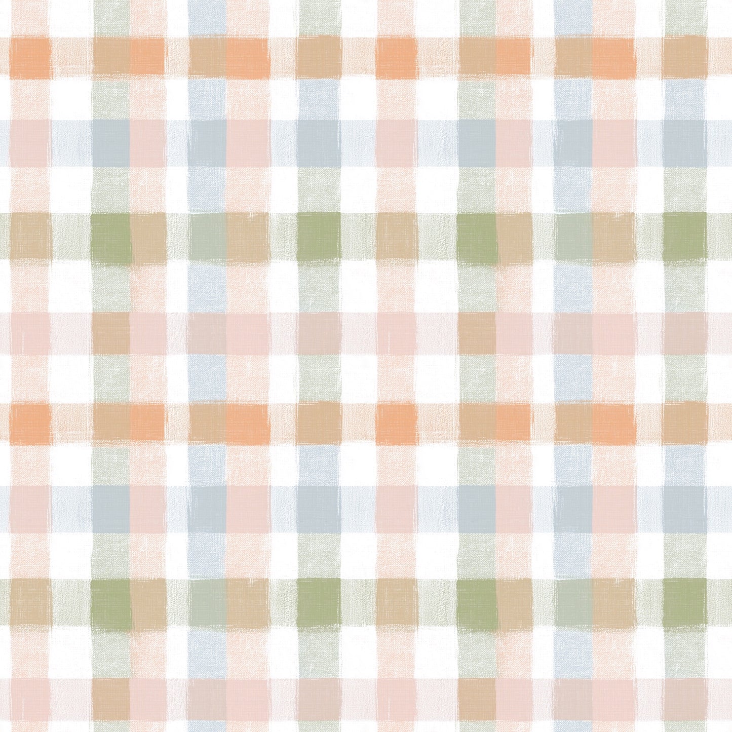 Autumn Gingham Plaid Digital Seamless Pattern