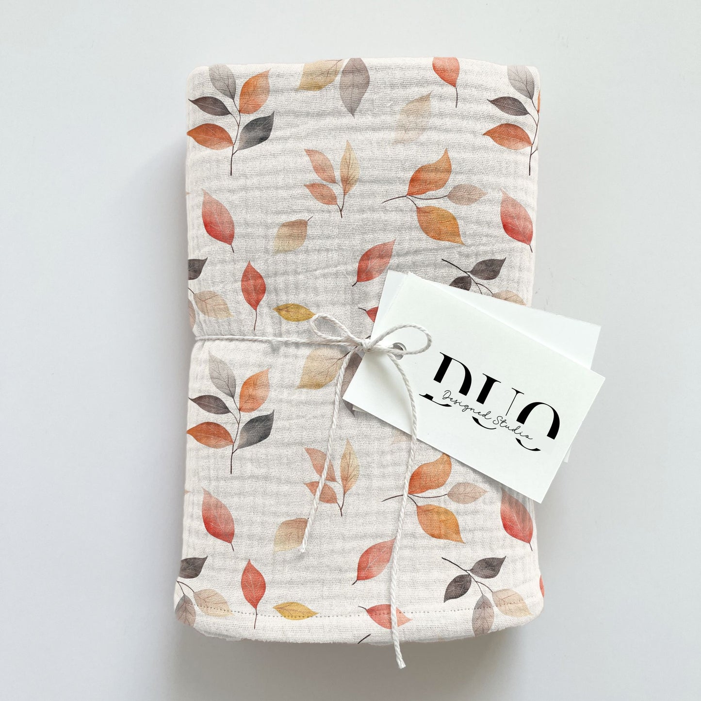 Autumn Little Leaves Digital Seamless Pattern