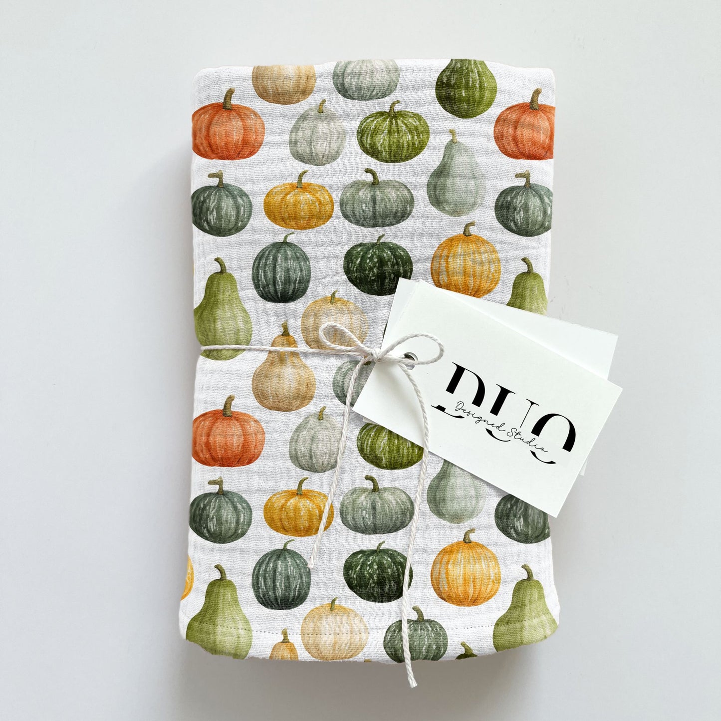 Autumn Squashes Digital Seamless Pattern
