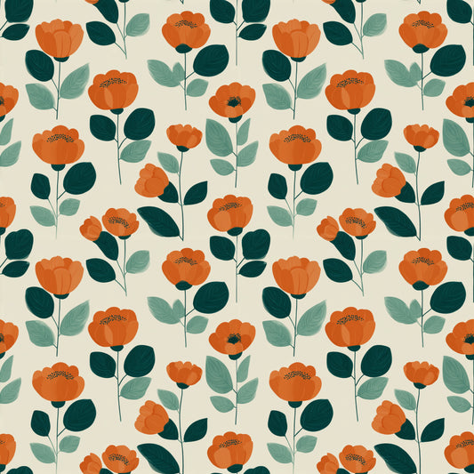 Ava Floral Digital Seamless Pattern