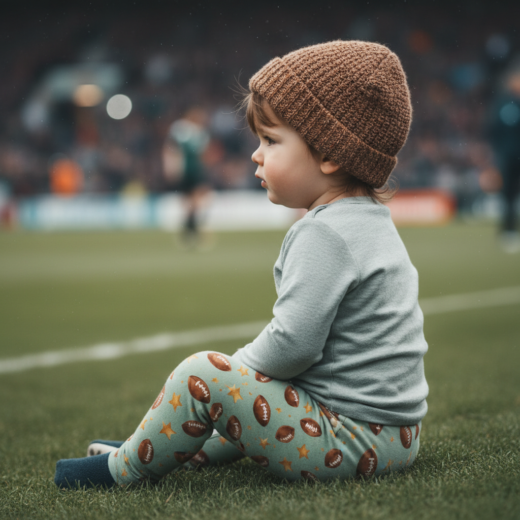 Football Digital Seamless Pattern
