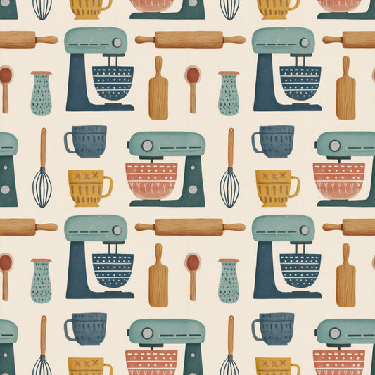 Bakers Dream Digital Seamless Pattern