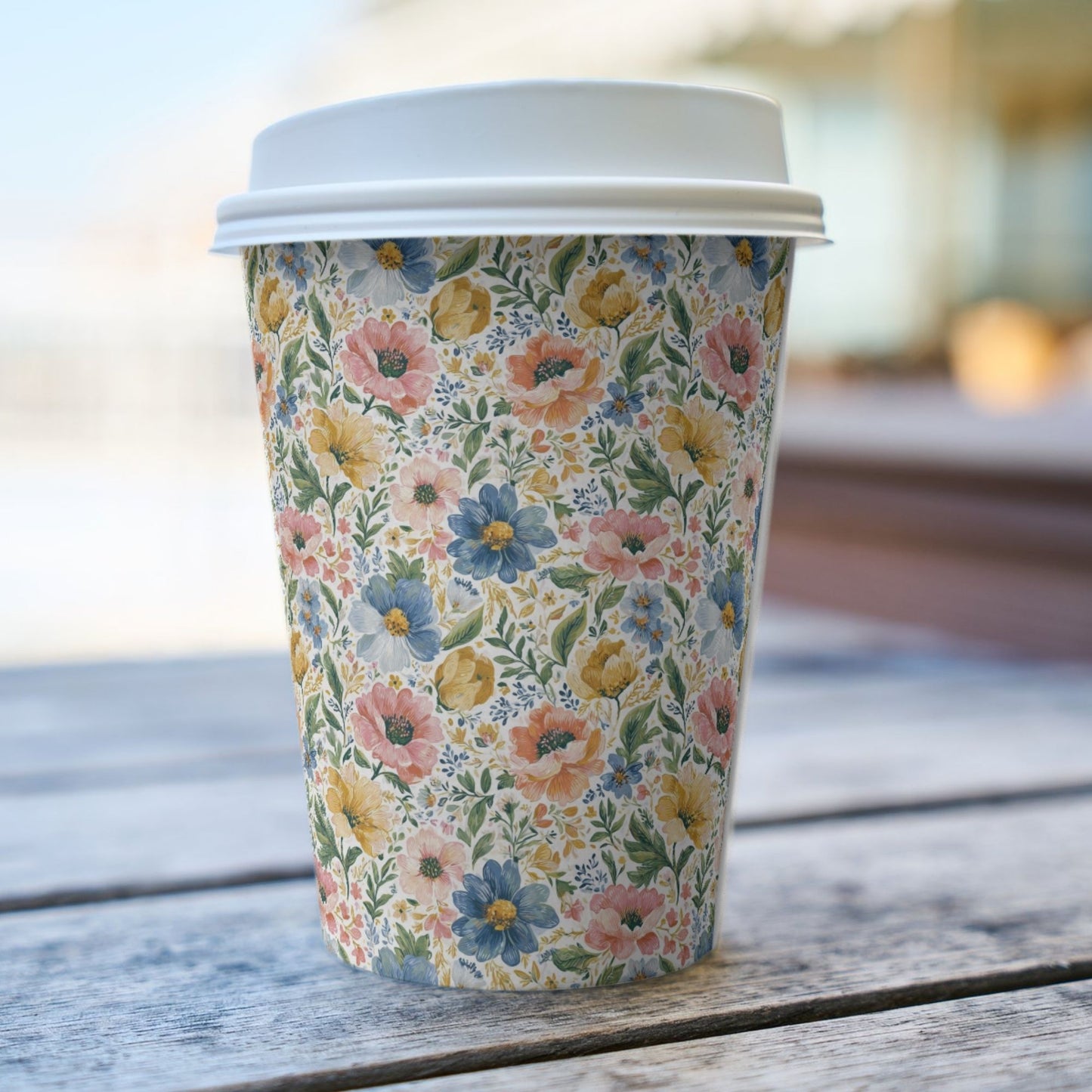Beautiful Blooms Digital Seamless Pattern