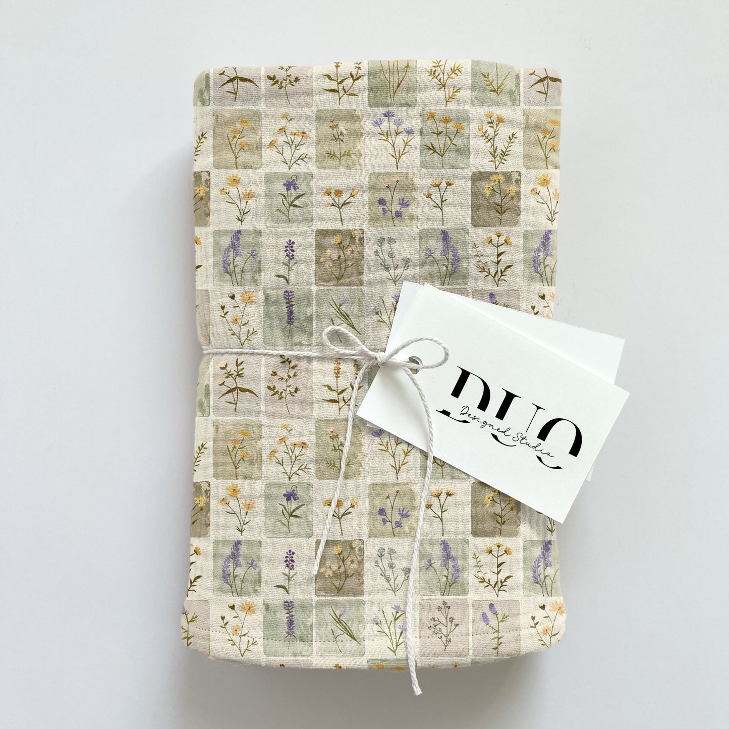 Beige Floral Patchwork Digital Seamless Pattern