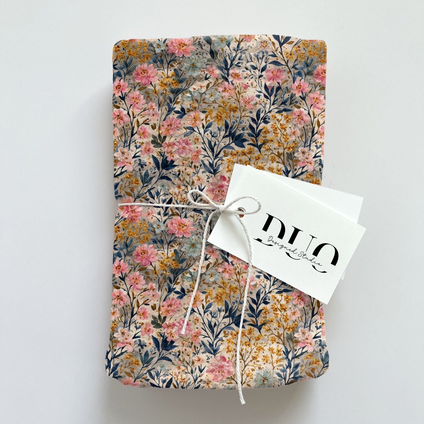 Blush Pink Ditsy Floral Digital Seamless Pattern
