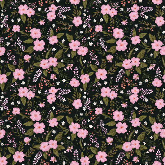 Bottle Pink Green Ditsy Digital Seamless Pattern