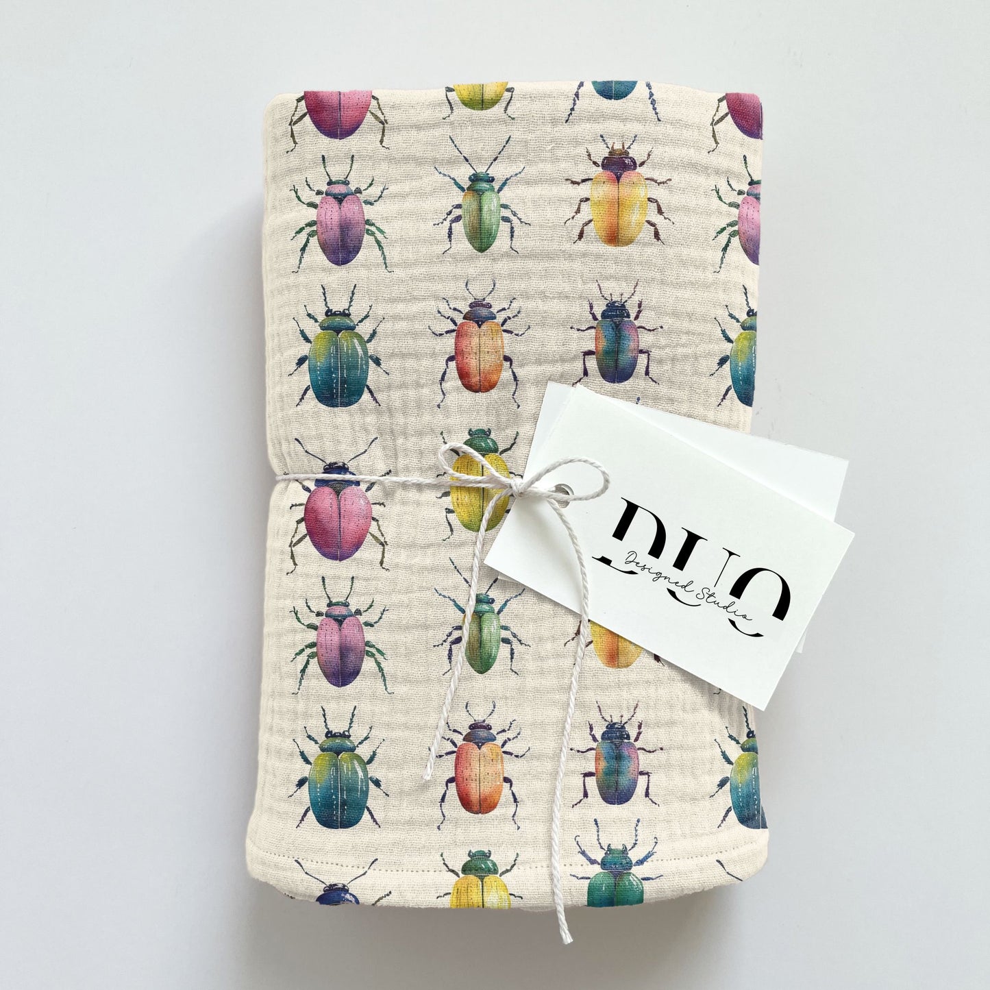 Bright Bugs Digital Seamless Pattern