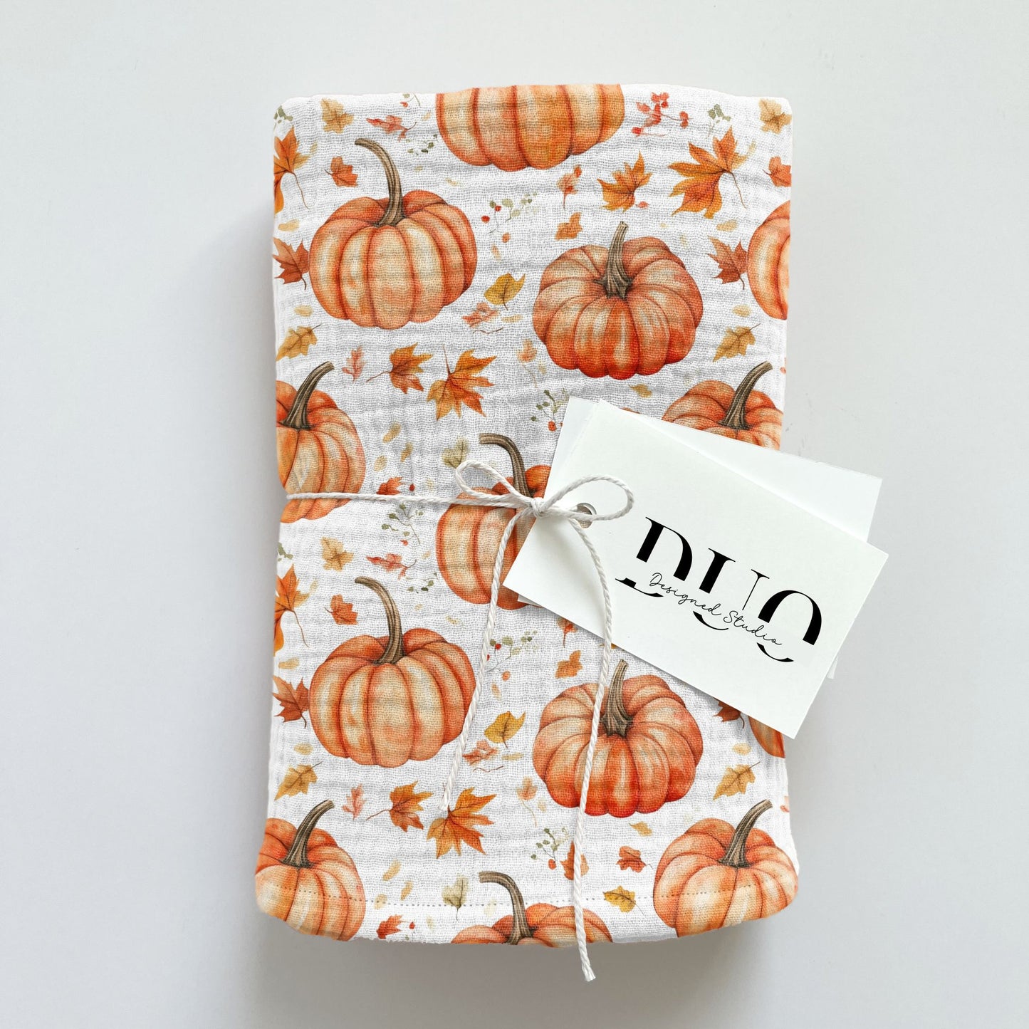 Fall Pumpkin Digital Seamless Pattern