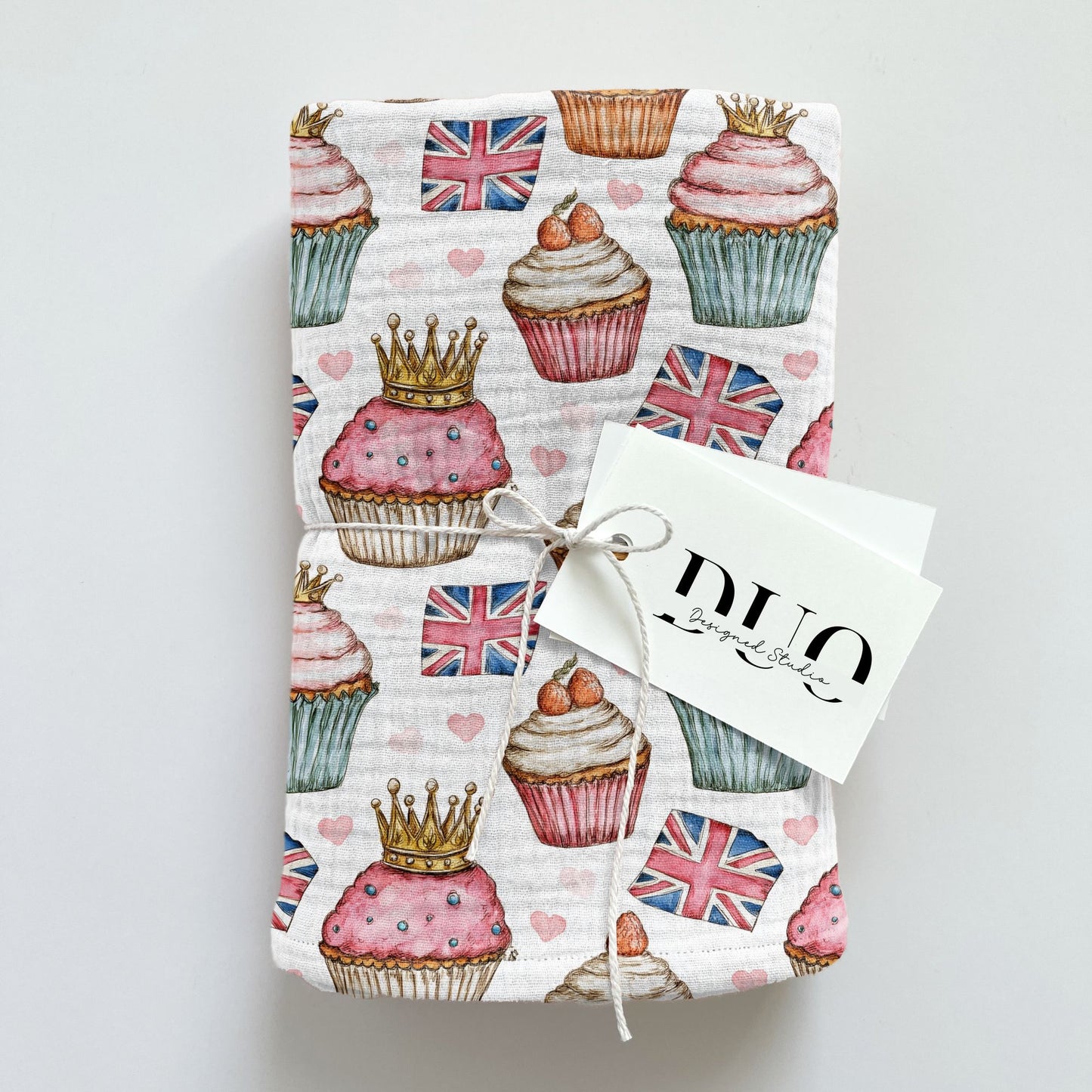 British High Tea Digital Seamless Pattern