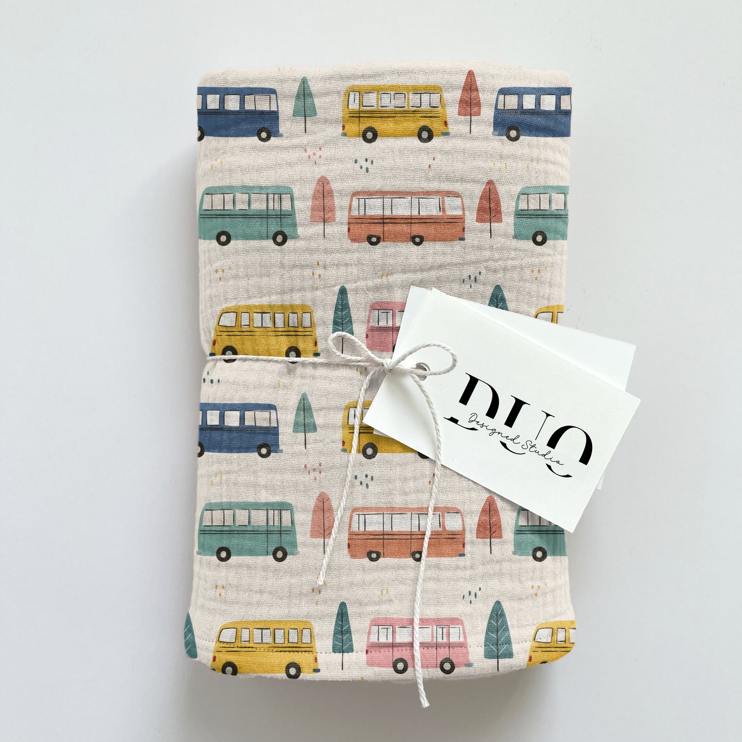 Buses Digital Seamless Pattern