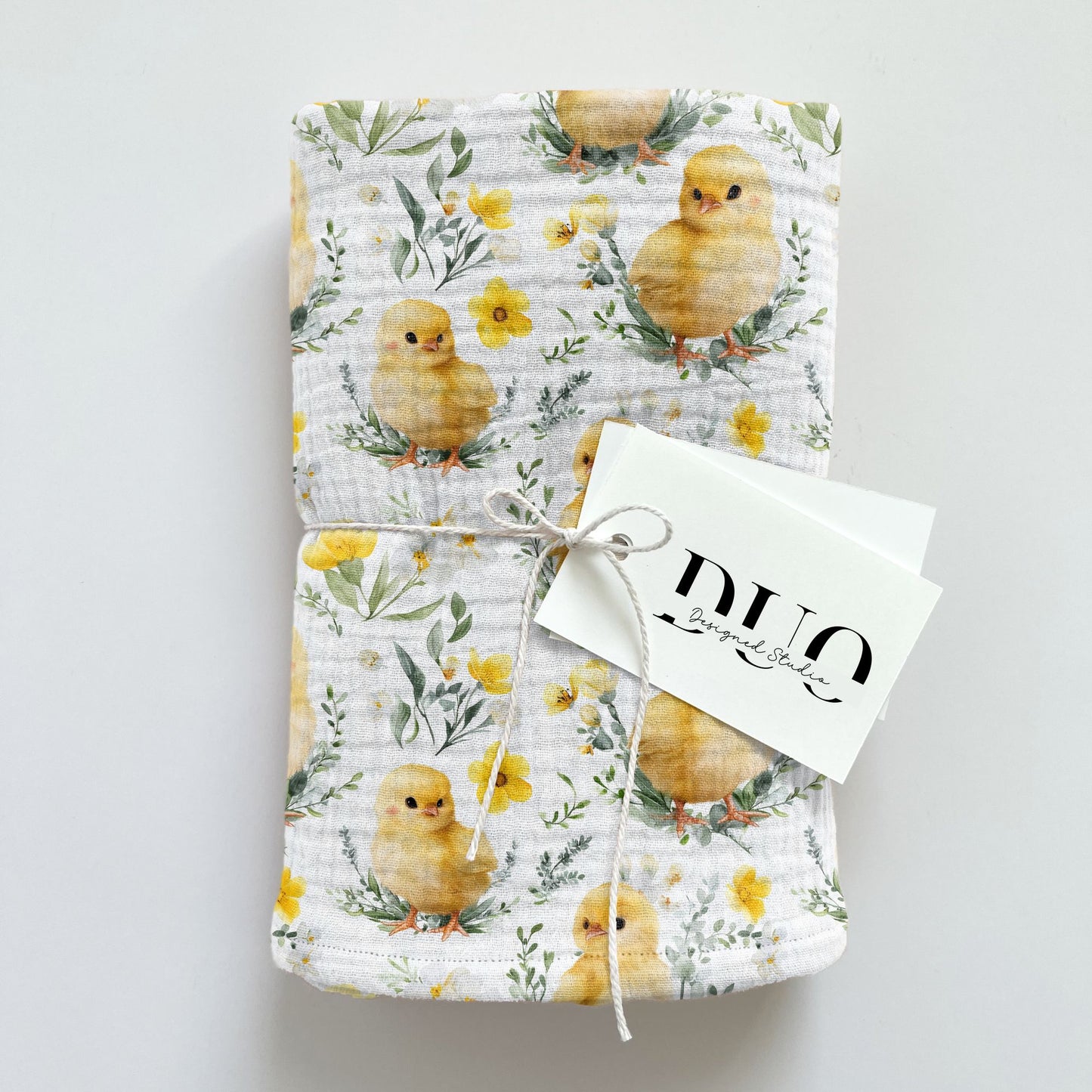 Buttercup Chicks Digital Seamless Pattern