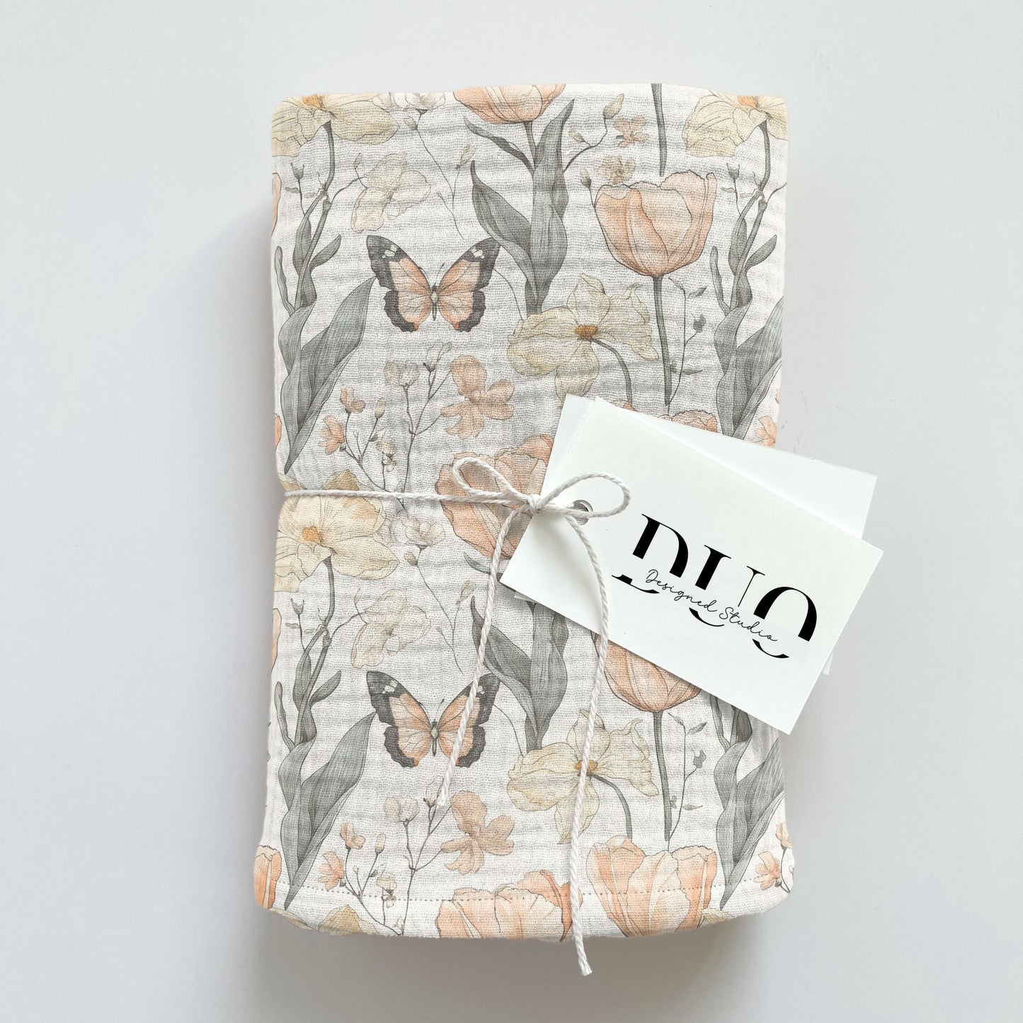 Butterfly Field Digital Seamless Pattern