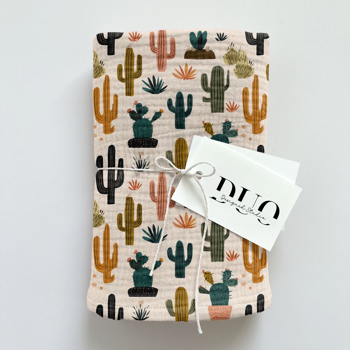 Cacti Plants Digital Seamless Pattern
