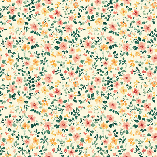 Carly Floral Digital Seamless Pattern