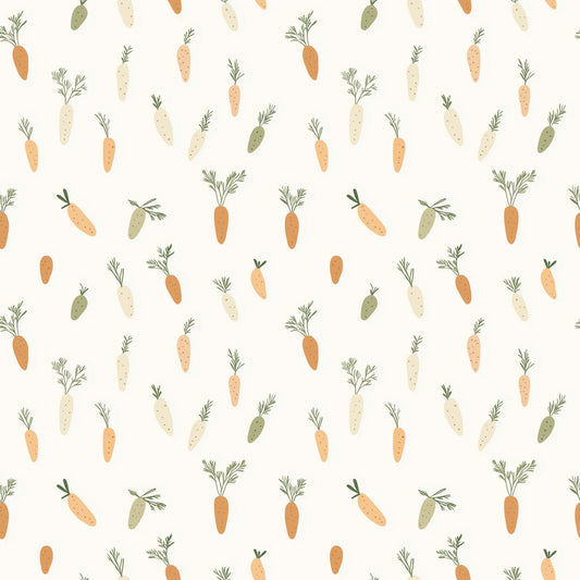 Mini Carrots Digital Seamless Pattern