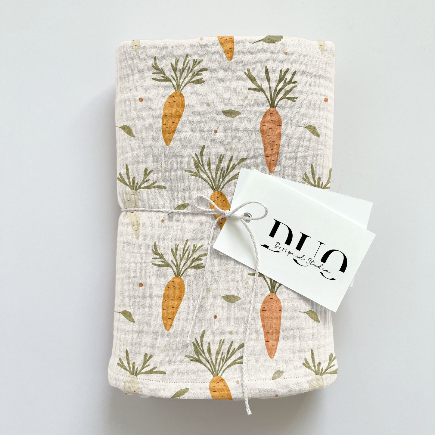Harvest Carrots Digital Seamless Pattern